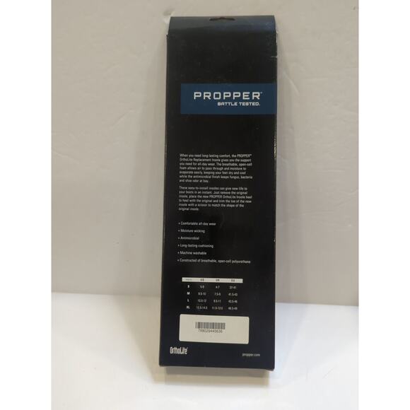 Propper Ortholite Replacement Insoles, M - Picture 2 of 5